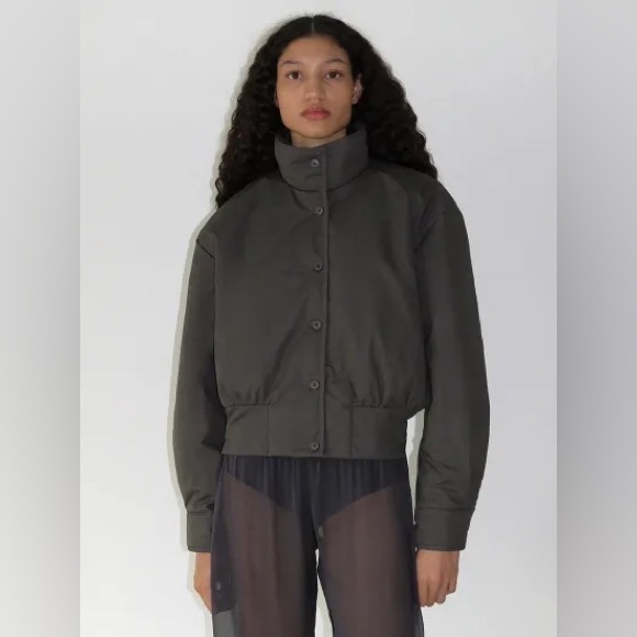 Paloma Wool Tate Crop Bomber Jacket - Picture 10 of 11